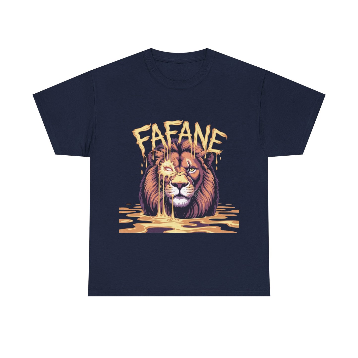 Majestic Lion Graphic Tee | Unisex Heavy Cotton Shirt, Animal Lover Gift, Unique Casual Wear, Streetwear, Graphic T-Shirt