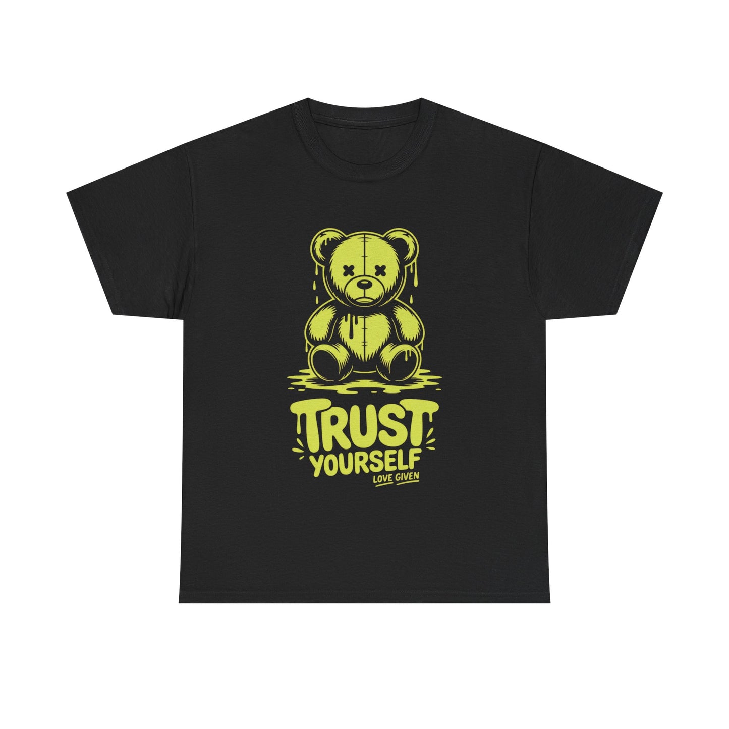 Trust Yourself Unisex Heavy Cotton Tee, Motivational Graphic T-Shirt, Casual Wear, Self-Love Gift, Inspirational Apparel