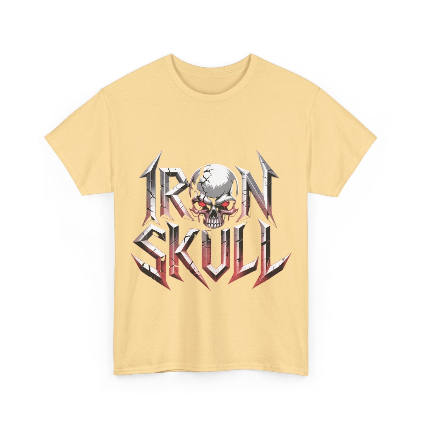 Rock-Inspired Unisex Heavy Cotton Tee - Perfect for Music Lovers, Concert Goers, Heavy Metal Enthusiasts, Casual Outfits, Everyday Wear