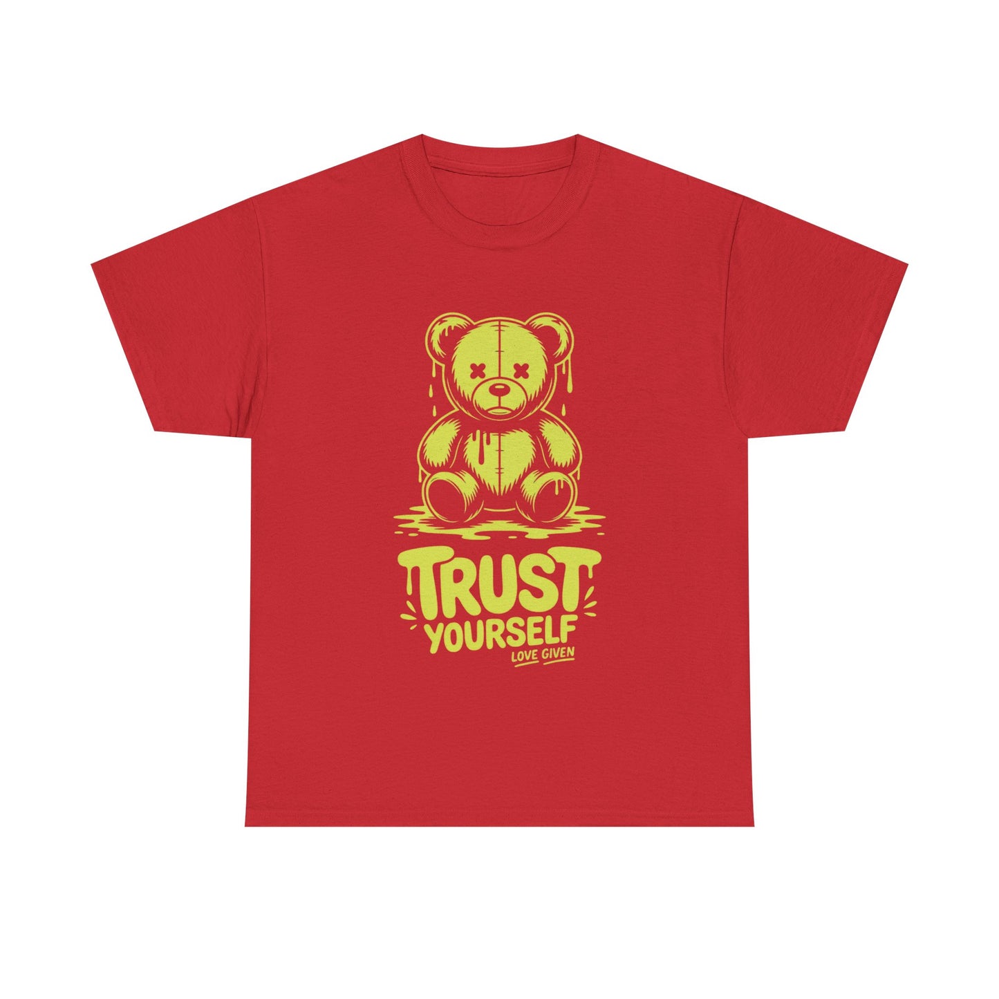 Trust Yourself Unisex Heavy Cotton Tee, Motivational Graphic T-Shirt, Casual Wear, Self-Love Gift, Inspirational Apparel