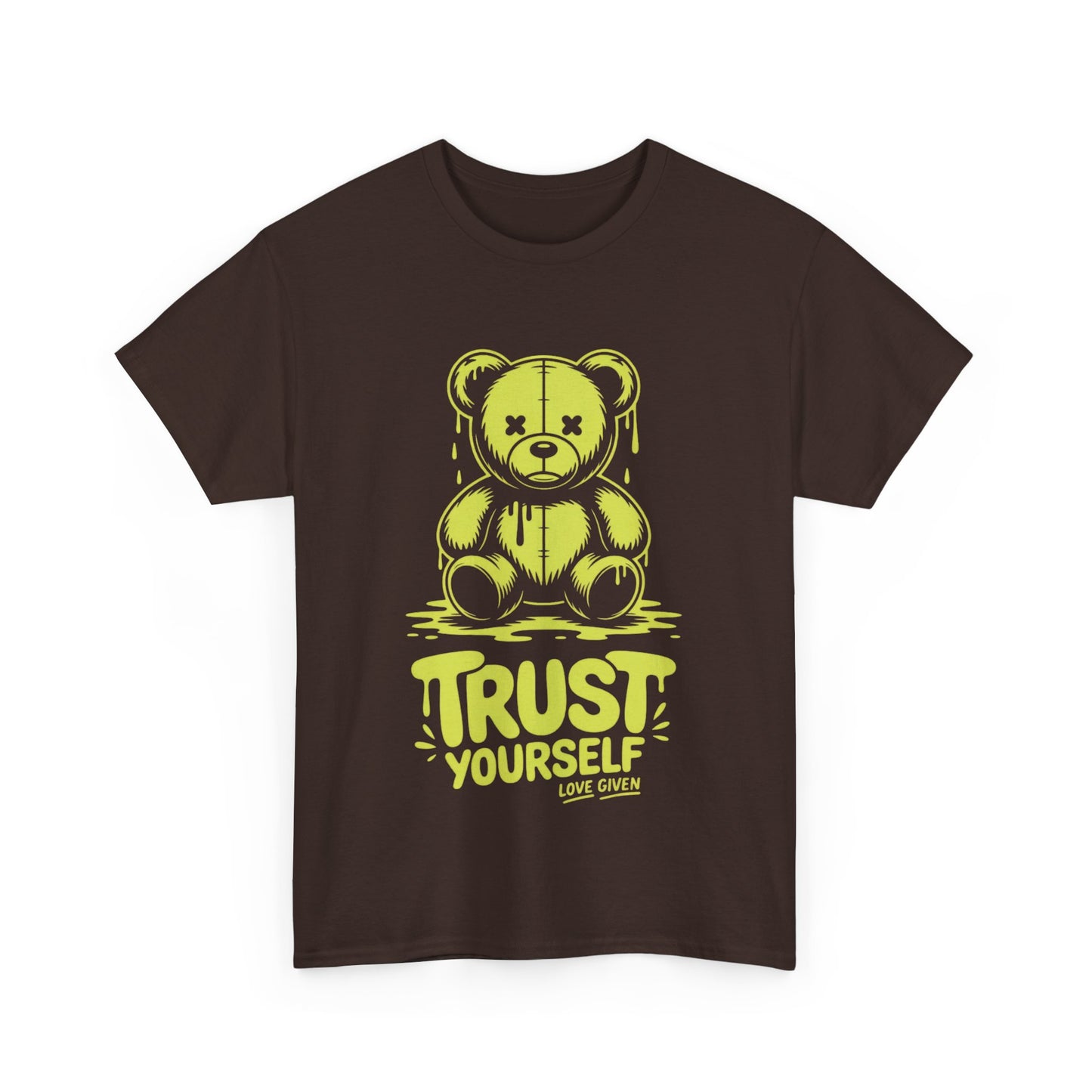 Trust Yourself Unisex Heavy Cotton Tee, Motivational Graphic T-Shirt, Casual Wear, Self-Love Gift, Inspirational Apparel