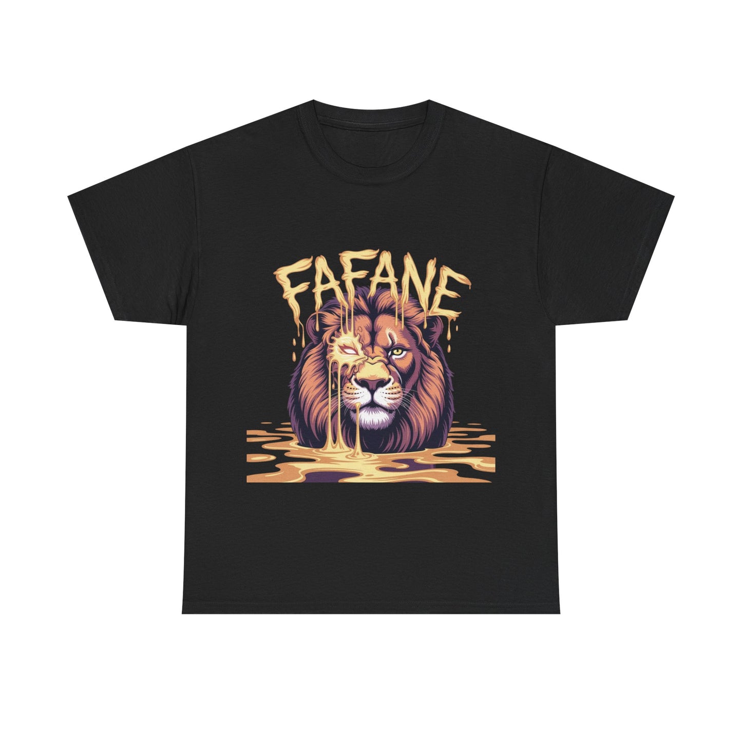 Majestic Lion Graphic Tee | Unisex Heavy Cotton Shirt, Animal Lover Gift, Unique Casual Wear, Streetwear, Graphic T-Shirt