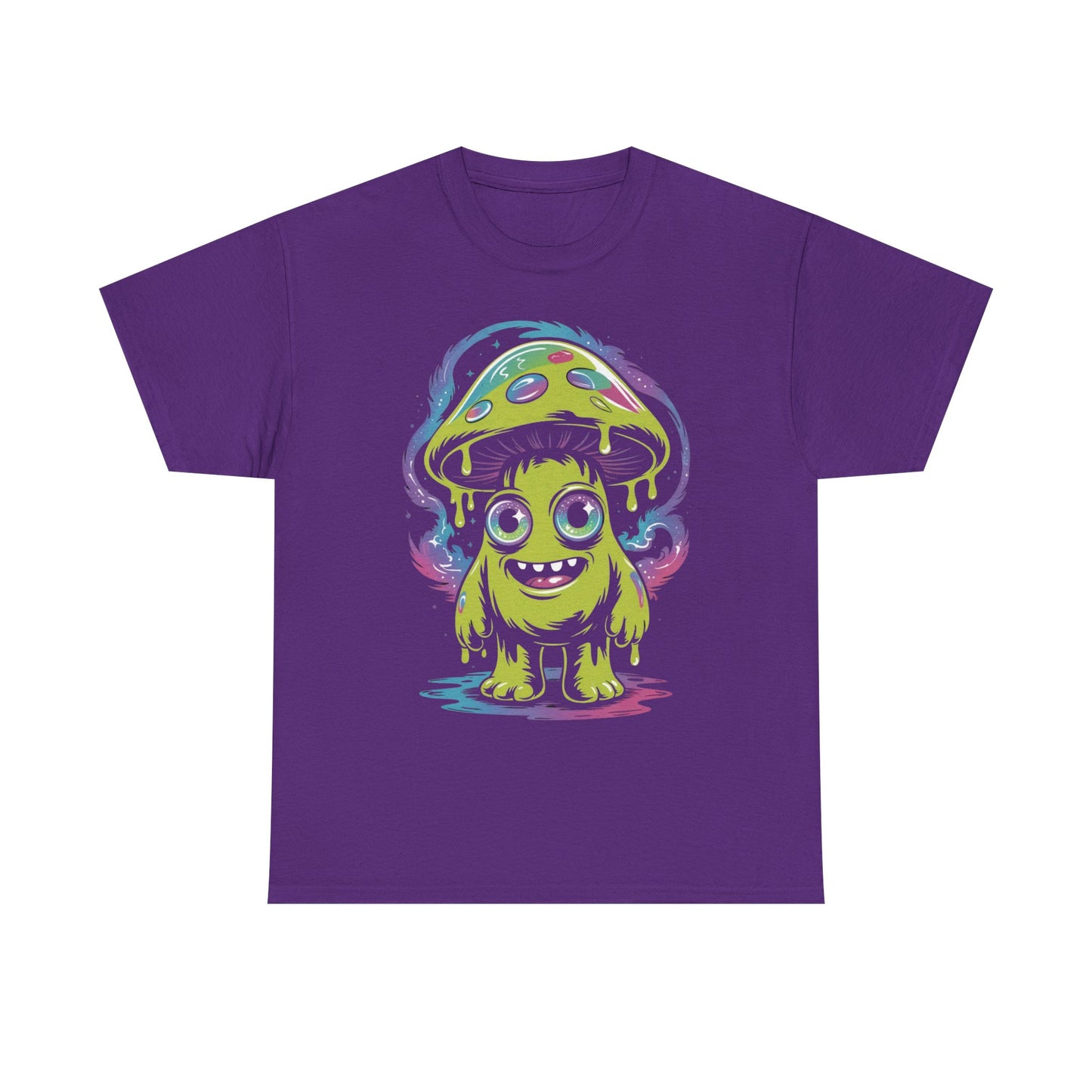 Glow-in-the-Dark Monster Tee, Quirky Graphic Shirt, Fun Gift for Kids, Halloween Costume, Streetwear Fashion