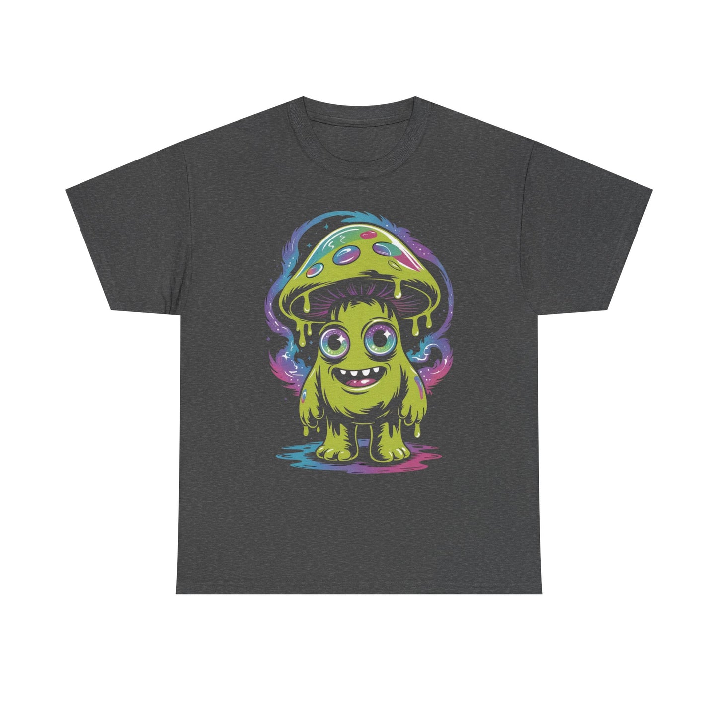 Glow-in-the-Dark Monster Tee, Quirky Graphic Shirt, Fun Gift for Kids, Halloween Costume, Streetwear Fashion