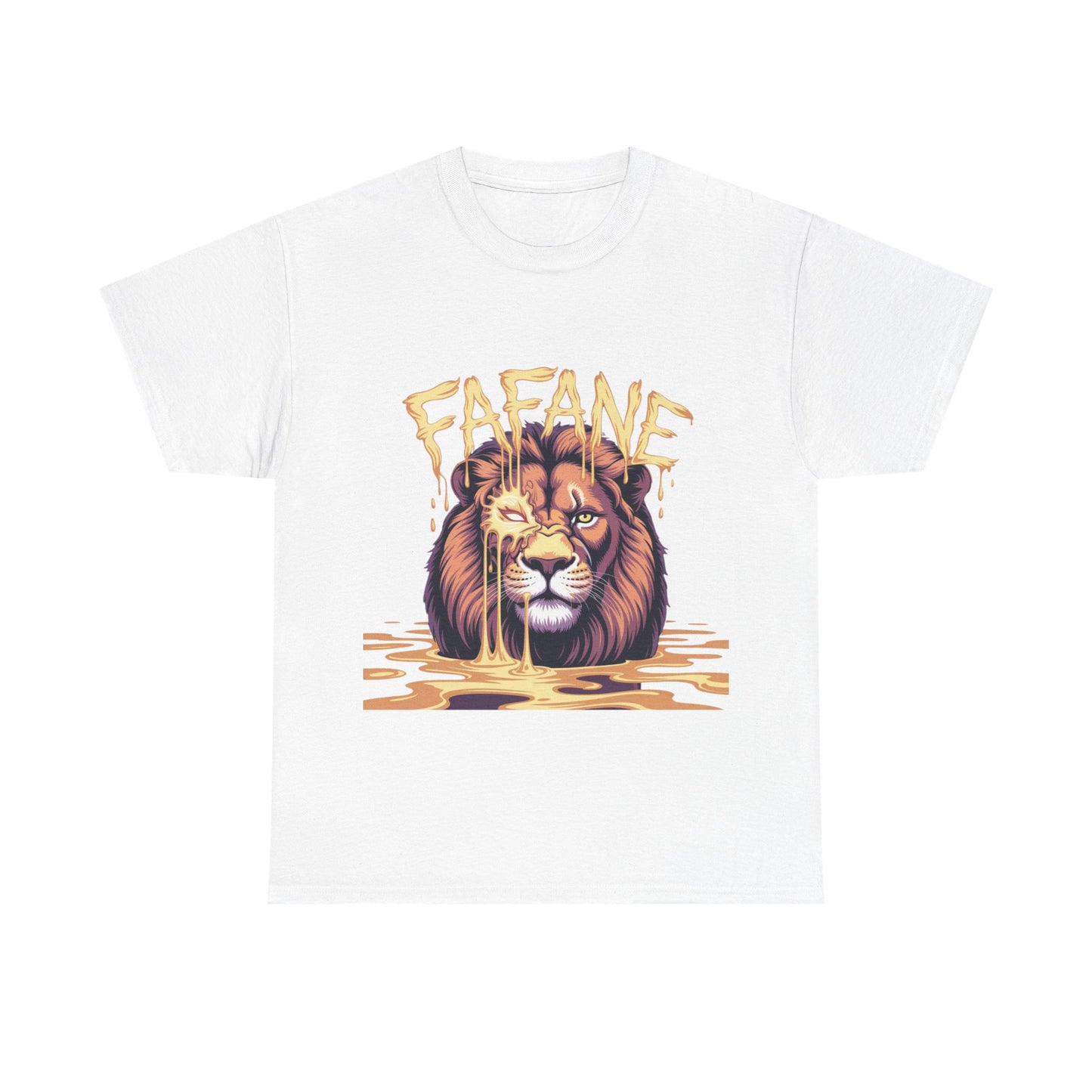 Majestic Lion Graphic Tee | Unisex Heavy Cotton Shirt, Animal Lover Gift, Unique Casual Wear, Streetwear, Graphic T-Shirt