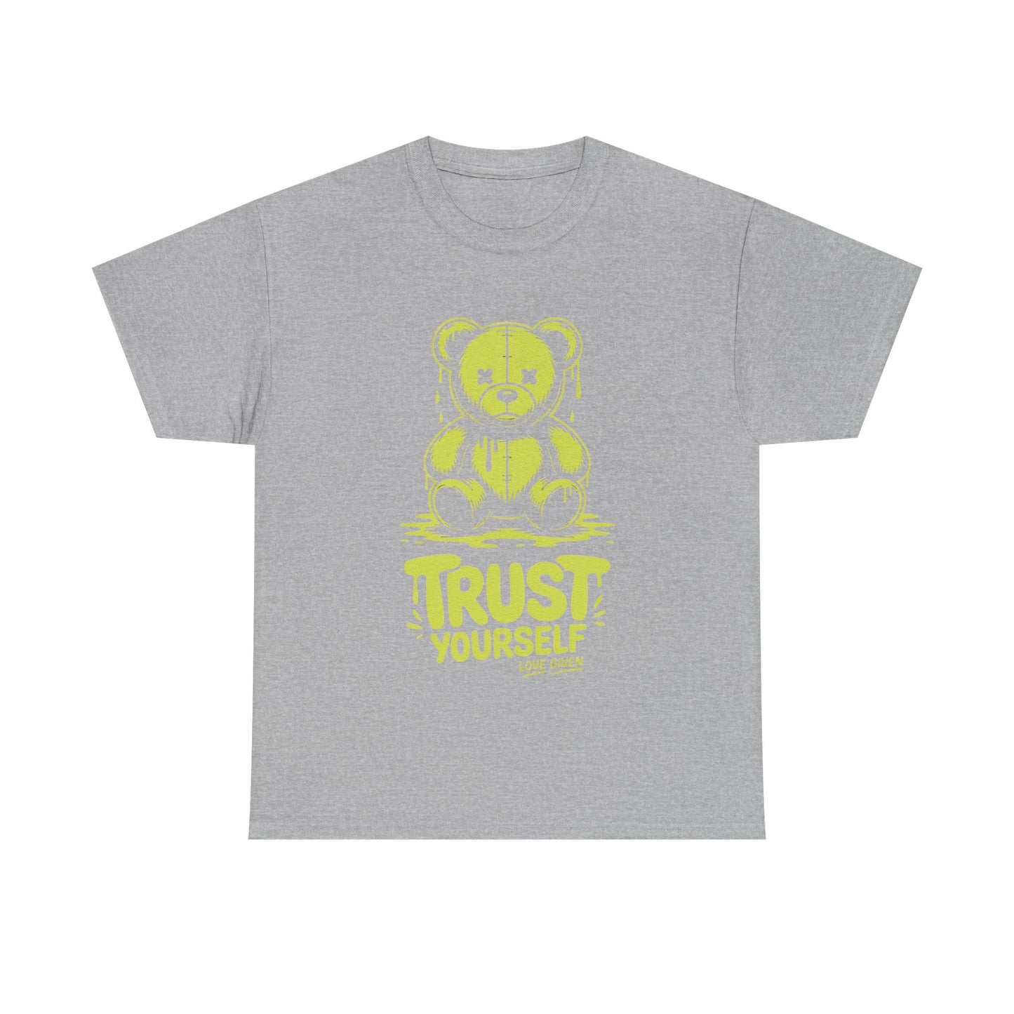 Trust Yourself Unisex Heavy Cotton Tee, Motivational Graphic T-Shirt, Casual Wear, Self-Love Gift, Inspirational Apparel