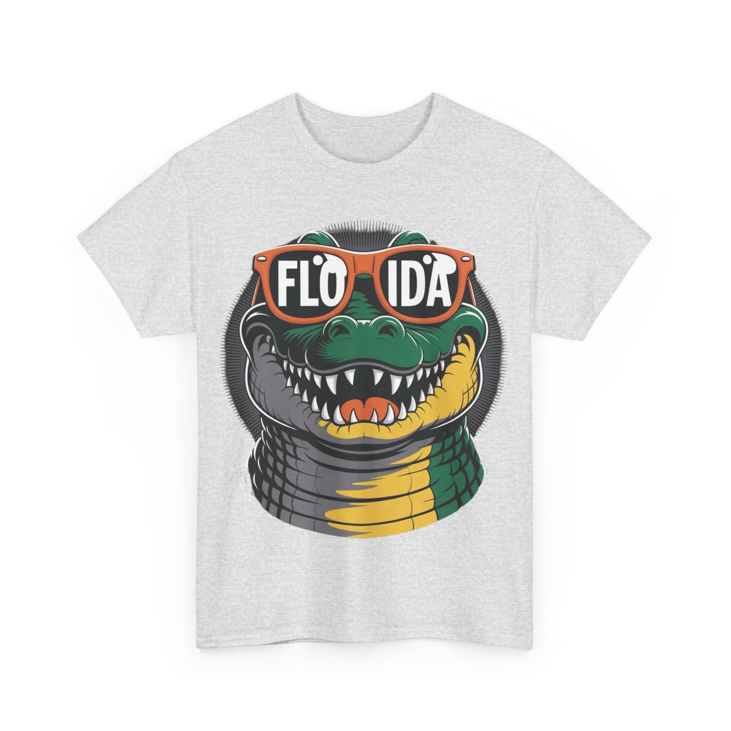 Florida Alligator Graphic Tee | Unisex Cotton Shirt, Summer Casual Wear, Gift for Florida Lovers, Beach Vibes, Fun Souvenir