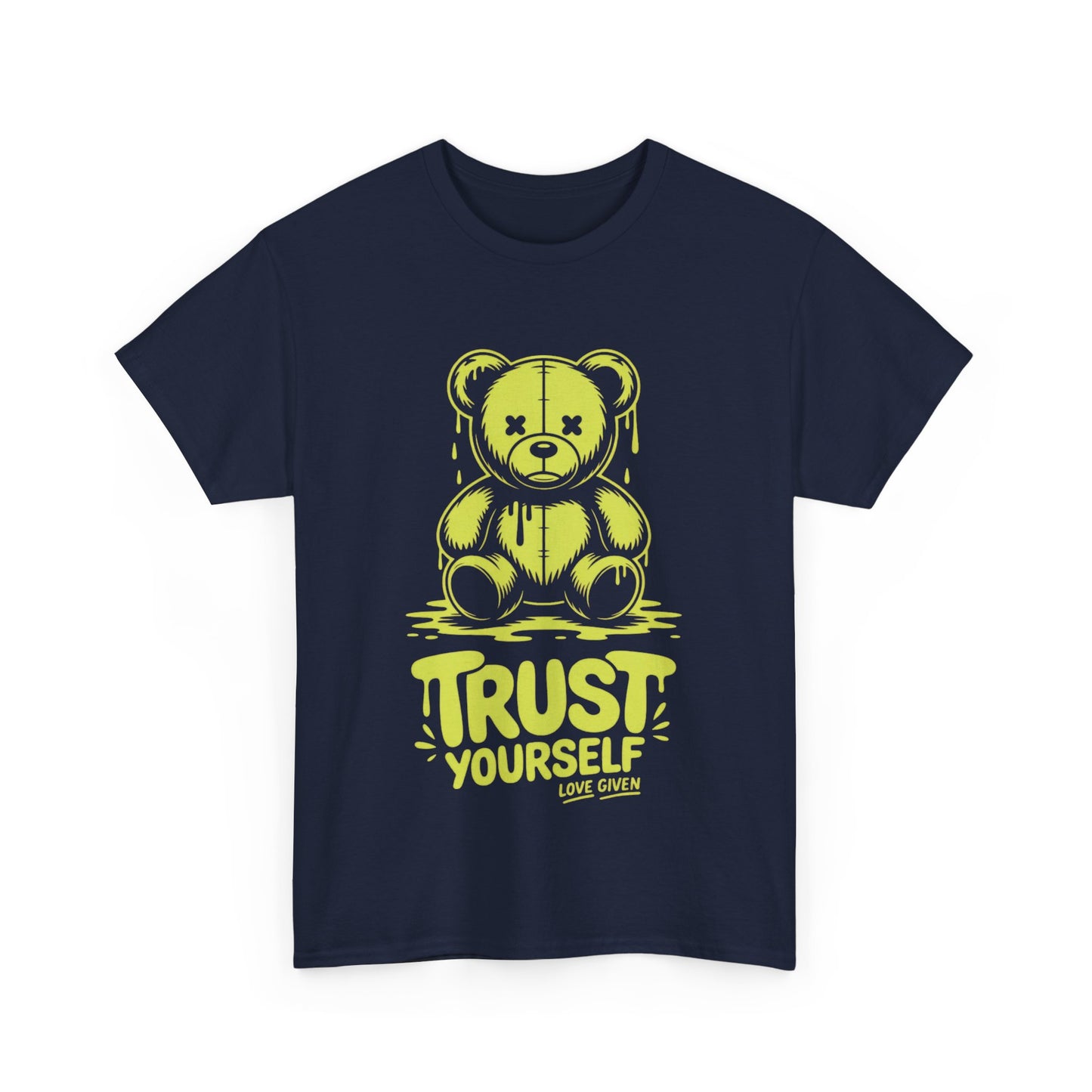 Trust Yourself Unisex Heavy Cotton Tee, Motivational Graphic T-Shirt, Casual Wear, Self-Love Gift, Inspirational Apparel