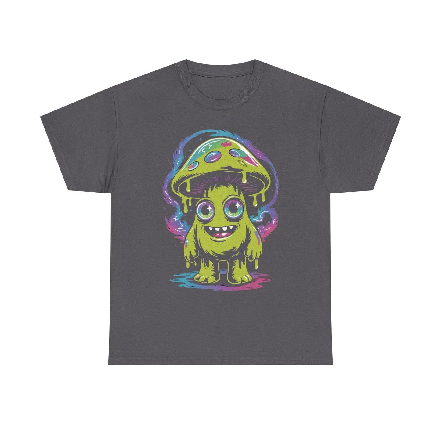 Glow-in-the-Dark Monster Tee, Quirky Graphic Shirt, Fun Gift for Kids, Halloween Costume, Streetwear Fashion