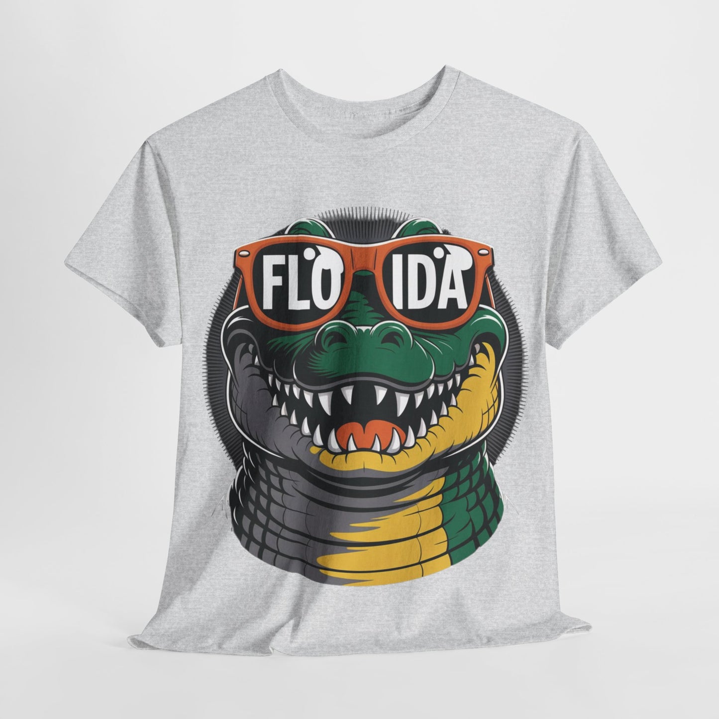 Florida Alligator Graphic Tee | Unisex Cotton Shirt, Summer Casual Wear, Gift for Florida Lovers, Beach Vibes, Fun Souvenir