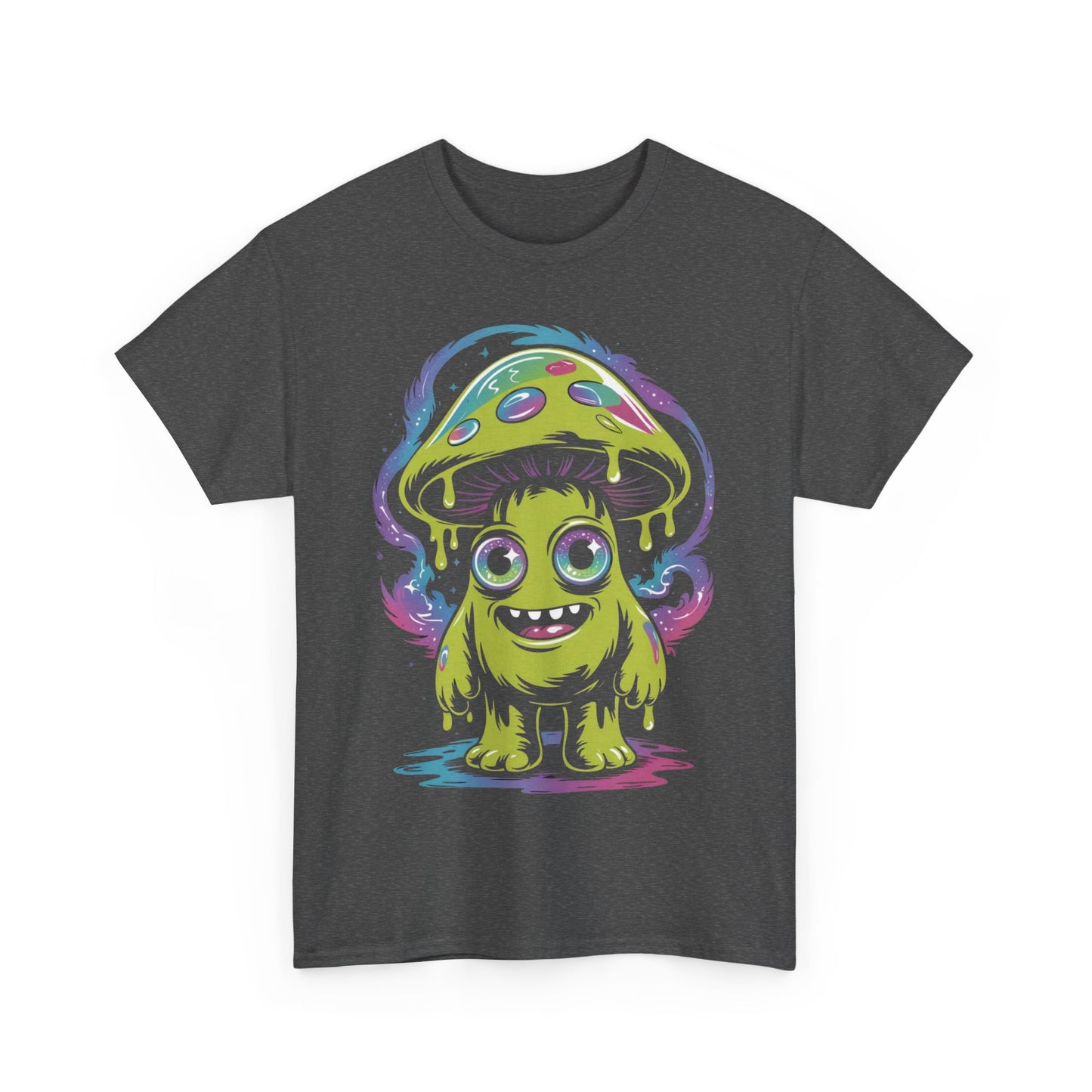 Glow-in-the-Dark Monster Tee, Quirky Graphic Shirt, Fun Gift for Kids, Halloween Costume, Streetwear Fashion
