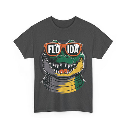 Florida Alligator Graphic Tee | Unisex Cotton Shirt, Summer Casual Wear, Gift for Florida Lovers, Beach Vibes, Fun Souvenir