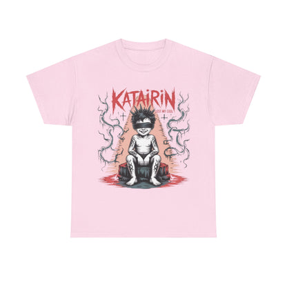 Katairin Heavy Cotton Tee | Unisex Graphic T-Shirt, Gothic Style Apparel, Alternative Fashion, Casual Wear, Unique Gift Idea