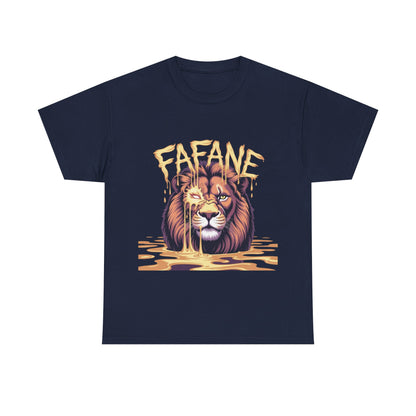 Majestic Lion Graphic Tee | Unisex Heavy Cotton Shirt, Animal Lover Gift, Unique Casual Wear, Streetwear, Graphic T-Shirt
