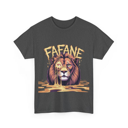 Majestic Lion Graphic Tee | Unisex Heavy Cotton Shirt, Animal Lover Gift, Unique Casual Wear, Streetwear, Graphic T-Shirt
