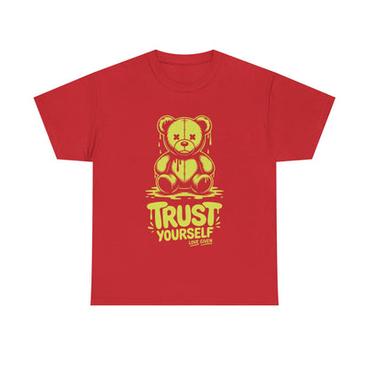 Trust Yourself Unisex Heavy Cotton Tee, Motivational Graphic T-Shirt, Casual Wear, Self-Love Gift, Inspirational Apparel