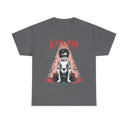 Katairin Heavy Cotton Tee | Unisex Graphic T-Shirt, Gothic Style Apparel, Alternative Fashion, Casual Wear, Unique Gift Idea