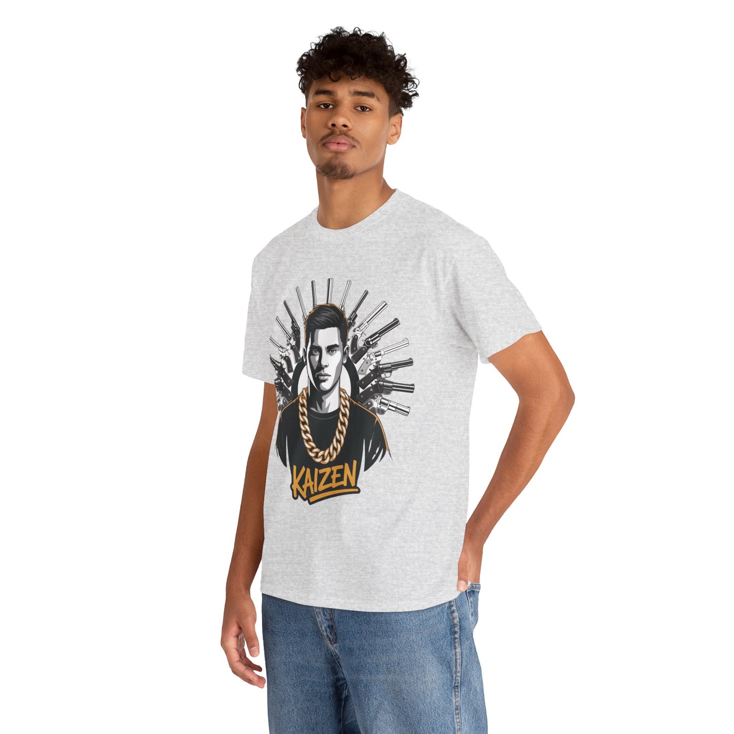 Urban Style Kaizen Tee, Streetwear Shirt, Graphic Unisex Tee, Casual Outfit, Men’s Fashion, Trendy Top, Gift for Him