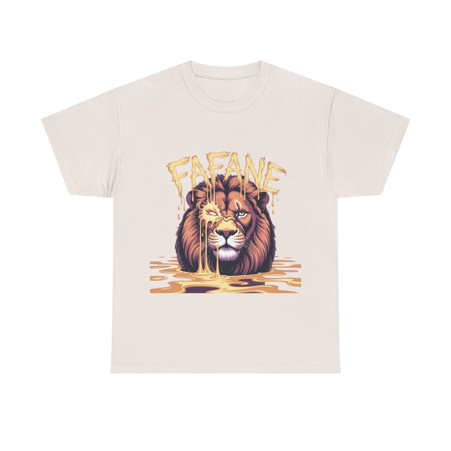 Majestic Lion Graphic Tee | Unisex Heavy Cotton Shirt, Animal Lover Gift, Unique Casual Wear, Streetwear, Graphic T-Shirt