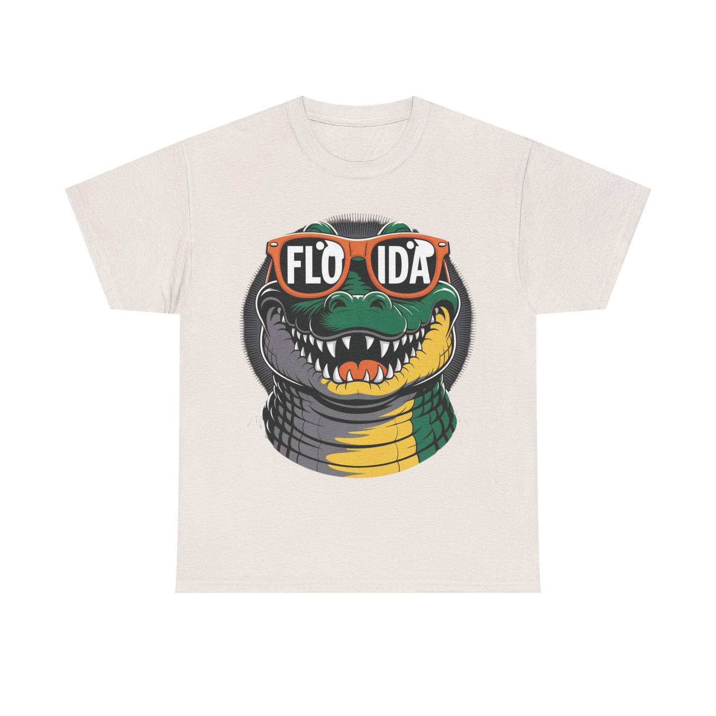 Florida Alligator Graphic Tee | Unisex Cotton Shirt, Summer Casual Wear, Gift for Florida Lovers, Beach Vibes, Fun Souvenir