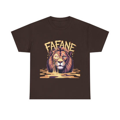 Majestic Lion Graphic Tee | Unisex Heavy Cotton Shirt, Animal Lover Gift, Unique Casual Wear, Streetwear, Graphic T-Shirt