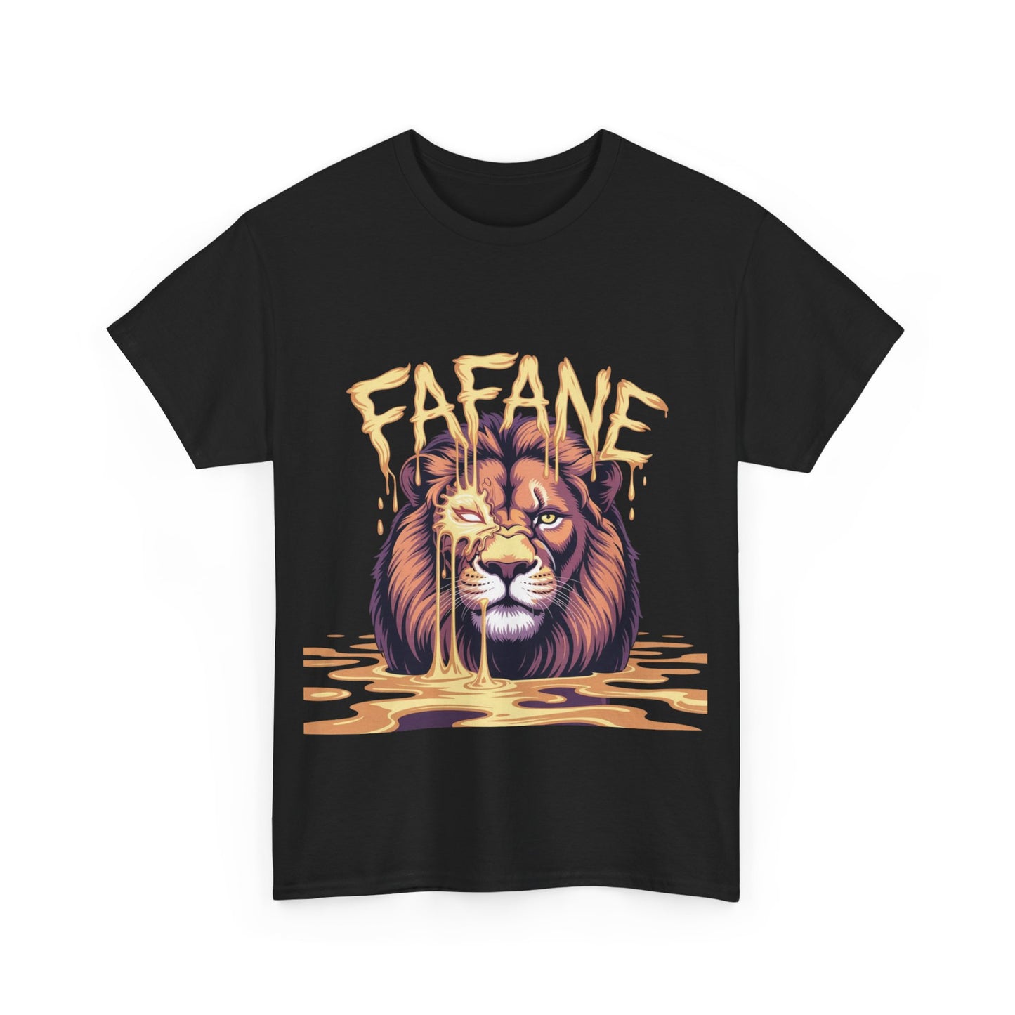 Majestic Lion Graphic Tee | Unisex Heavy Cotton Shirt, Animal Lover Gift, Unique Casual Wear, Streetwear, Graphic T-Shirt