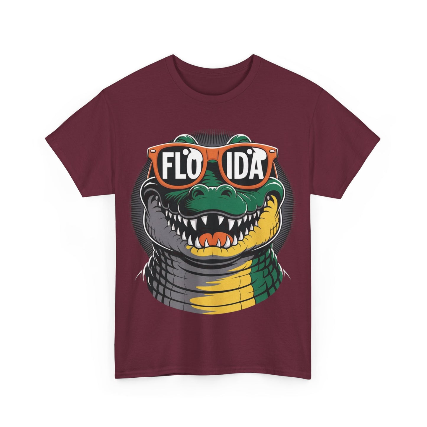 Florida Alligator Graphic Tee | Unisex Cotton Shirt, Summer Casual Wear, Gift for Florida Lovers, Beach Vibes, Fun Souvenir