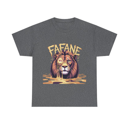 Majestic Lion Graphic Tee | Unisex Heavy Cotton Shirt, Animal Lover Gift, Unique Casual Wear, Streetwear, Graphic T-Shirt