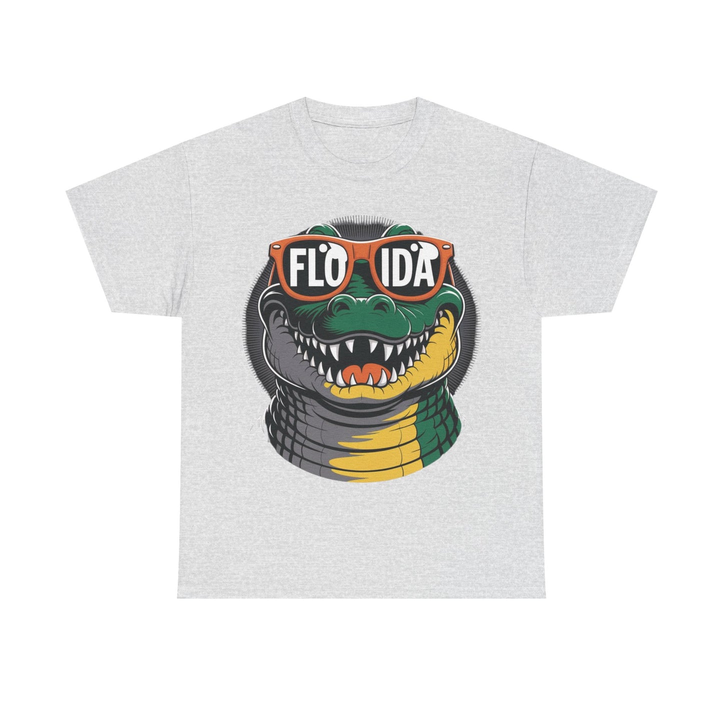 Florida Alligator Graphic Tee | Unisex Cotton Shirt, Summer Casual Wear, Gift for Florida Lovers, Beach Vibes, Fun Souvenir