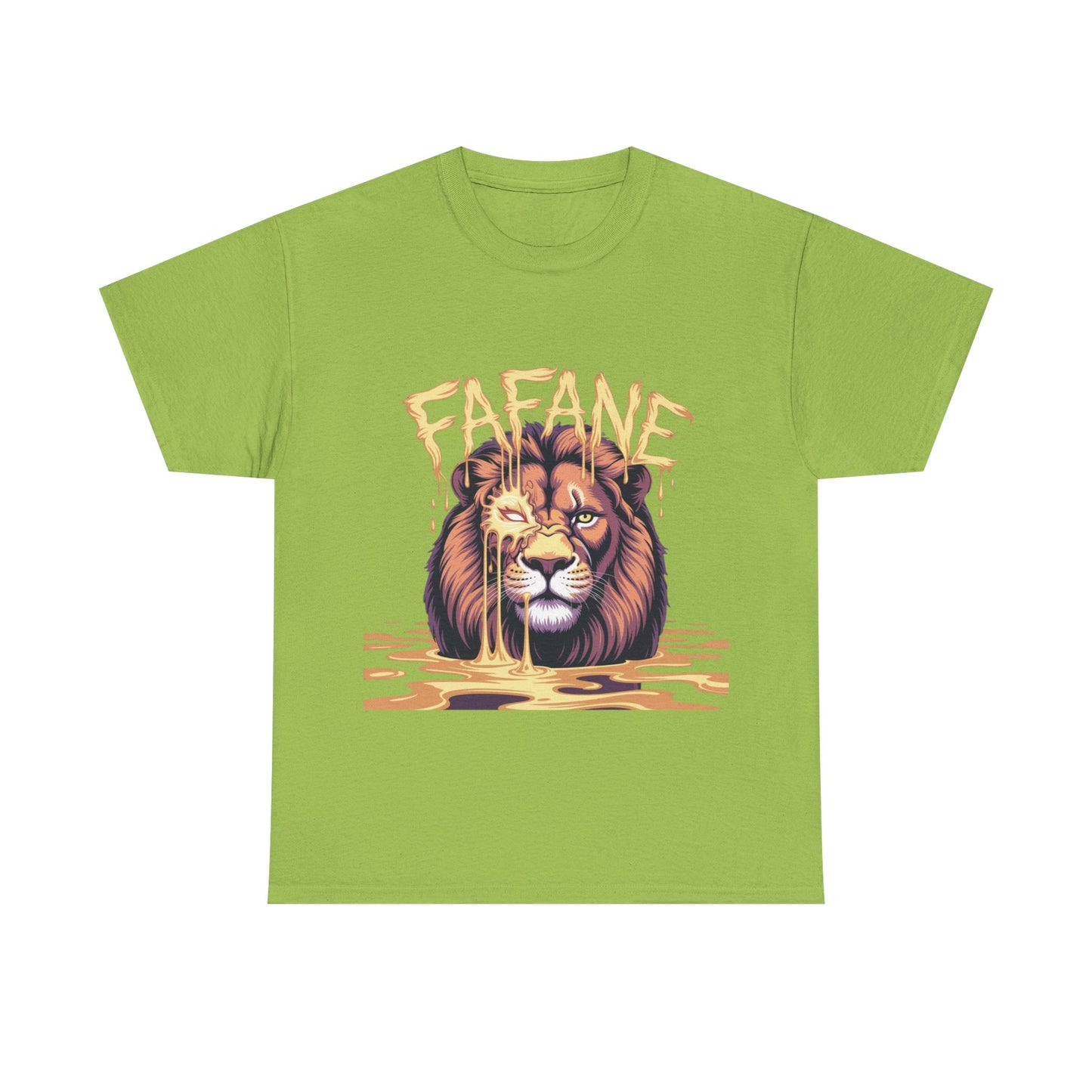 Majestic Lion Graphic Tee | Unisex Heavy Cotton Shirt, Animal Lover Gift, Unique Casual Wear, Streetwear, Graphic T-Shirt