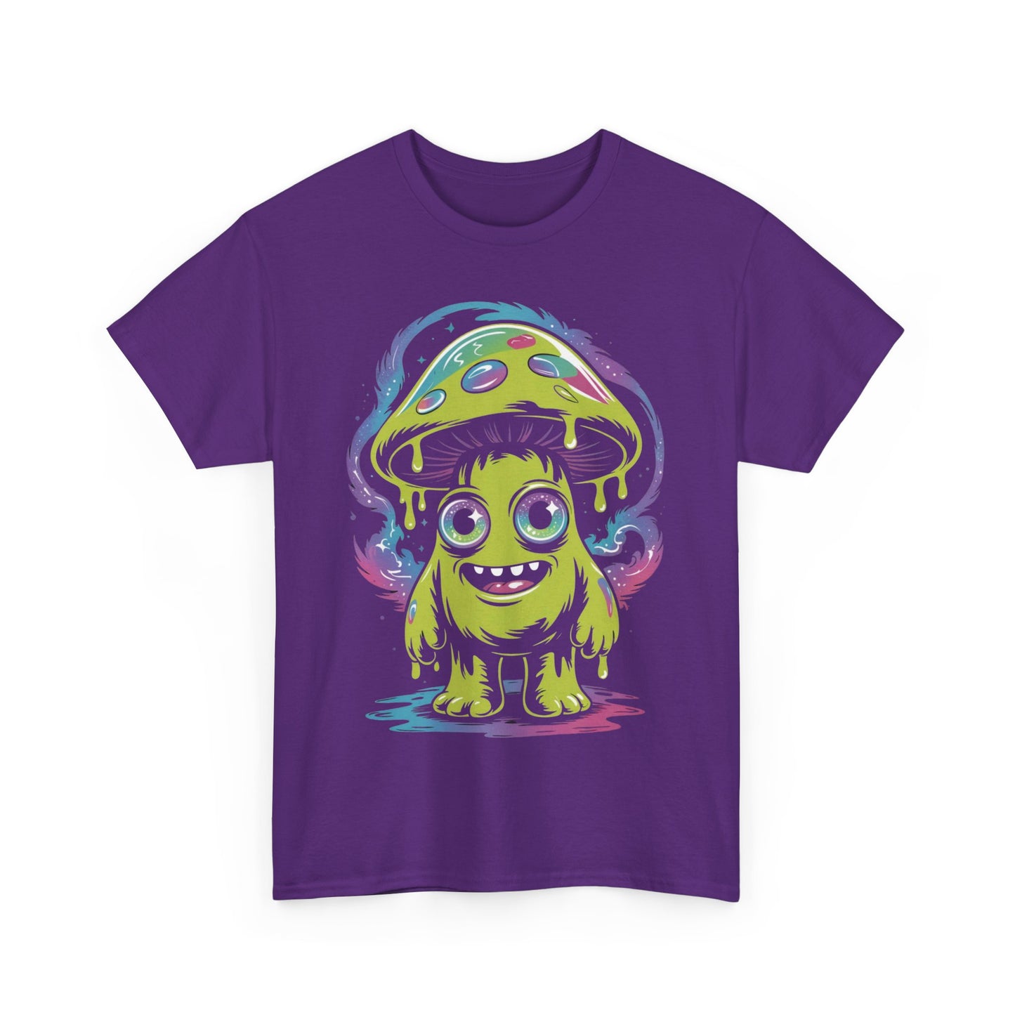 Glow-in-the-Dark Monster Tee, Quirky Graphic Shirt, Fun Gift for Kids, Halloween Costume, Streetwear Fashion