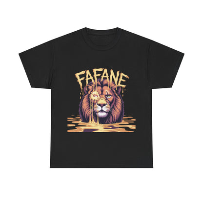 Majestic Lion Graphic Tee | Unisex Heavy Cotton Shirt, Animal Lover Gift, Unique Casual Wear, Streetwear, Graphic T-Shirt