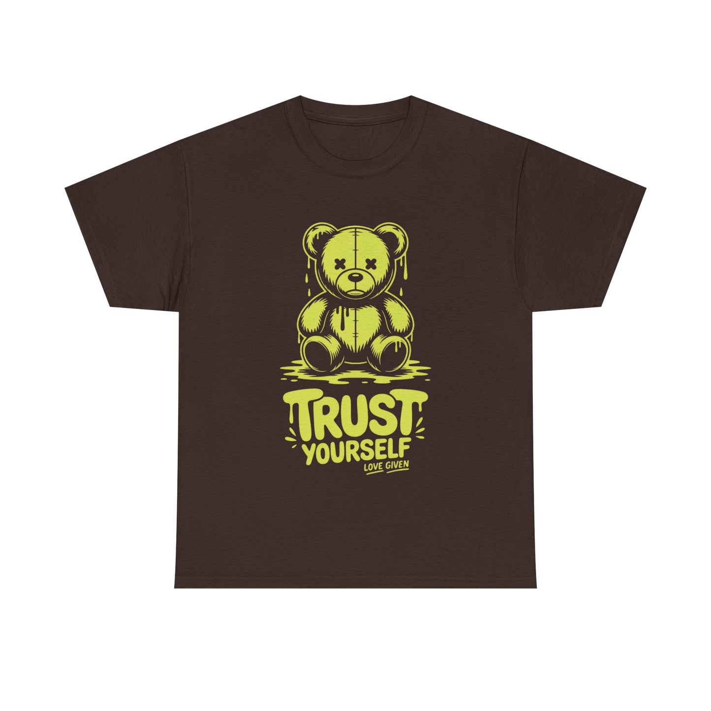 Trust Yourself Unisex Heavy Cotton Tee, Motivational Graphic T-Shirt, Casual Wear, Self-Love Gift, Inspirational Apparel
