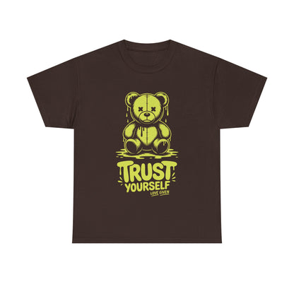 Trust Yourself Unisex Heavy Cotton Tee, Motivational Graphic T-Shirt, Casual Wear, Self-Love Gift, Inspirational Apparel