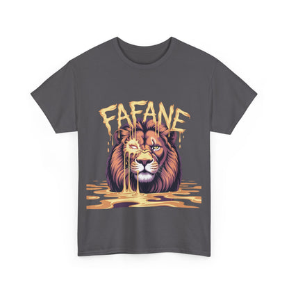 Majestic Lion Graphic Tee | Unisex Heavy Cotton Shirt, Animal Lover Gift, Unique Casual Wear, Streetwear, Graphic T-Shirt