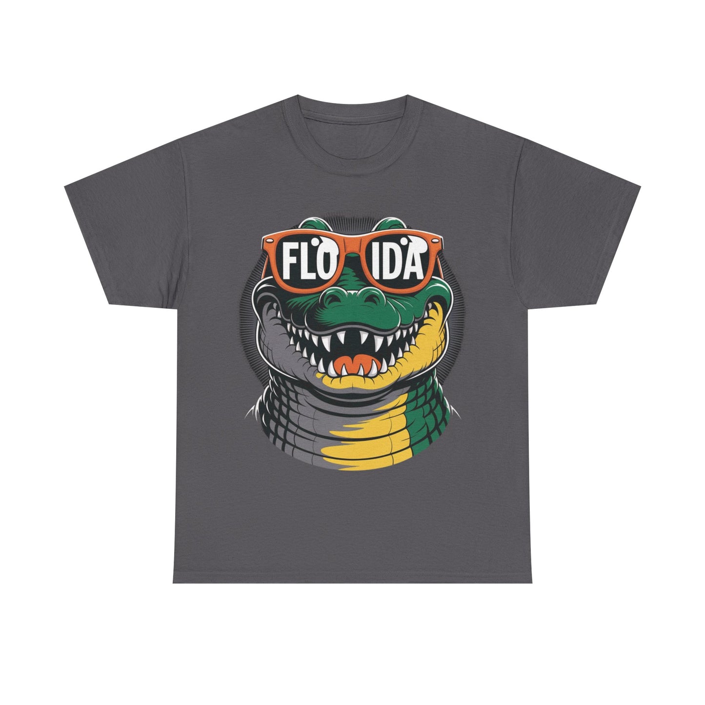 Florida Alligator Graphic Tee | Unisex Cotton Shirt, Summer Casual Wear, Gift for Florida Lovers, Beach Vibes, Fun Souvenir