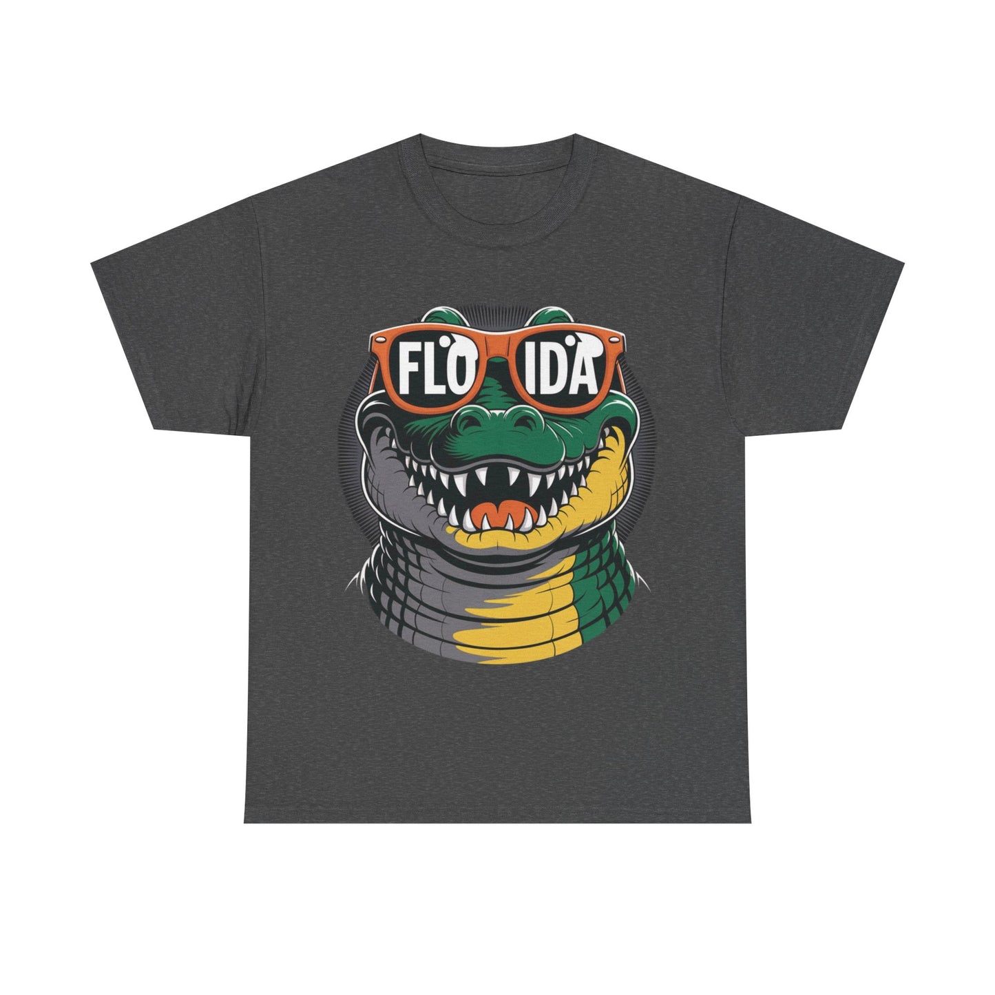 Florida Alligator Graphic Tee | Unisex Cotton Shirt, Summer Casual Wear, Gift for Florida Lovers, Beach Vibes, Fun Souvenir