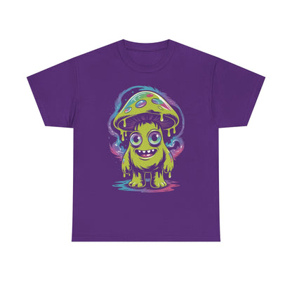 Glow-in-the-Dark Monster Tee, Quirky Graphic Shirt, Fun Gift for Kids, Halloween Costume, Streetwear Fashion