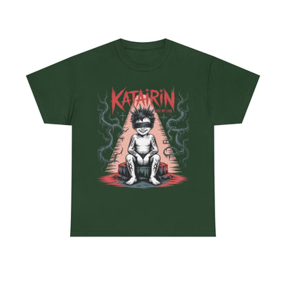 Katairin Heavy Cotton Tee | Unisex Graphic T-Shirt, Gothic Style Apparel, Alternative Fashion, Casual Wear, Unique Gift Idea