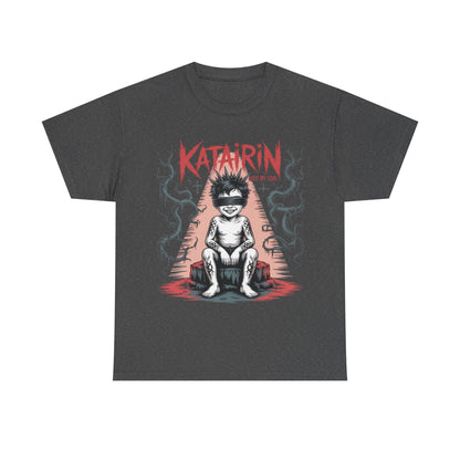 Katairin Heavy Cotton Tee | Unisex Graphic T-Shirt, Gothic Style Apparel, Alternative Fashion, Casual Wear, Unique Gift Idea