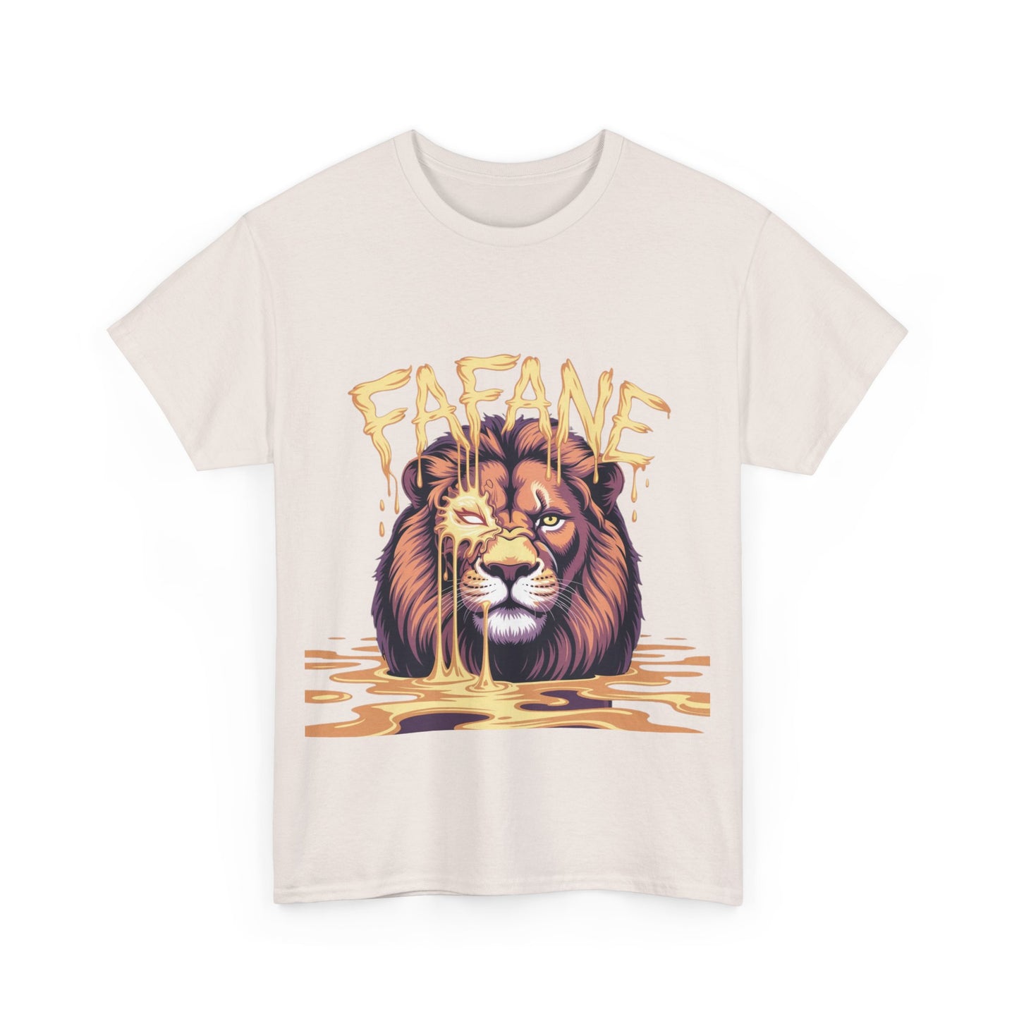 Majestic Lion Graphic Tee | Unisex Heavy Cotton Shirt, Animal Lover Gift, Unique Casual Wear, Streetwear, Graphic T-Shirt