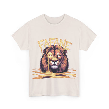 Majestic Lion Graphic Tee | Unisex Heavy Cotton Shirt, Animal Lover Gift, Unique Casual Wear, Streetwear, Graphic T-Shirt