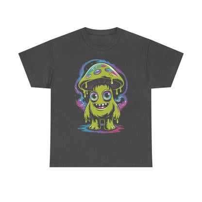 Glow-in-the-Dark Monster Tee, Quirky Graphic Shirt, Fun Gift for Kids, Halloween Costume, Streetwear Fashion