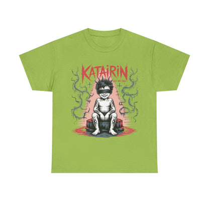 Katairin Heavy Cotton Tee | Unisex Graphic T-Shirt, Gothic Style Apparel, Alternative Fashion, Casual Wear, Unique Gift Idea