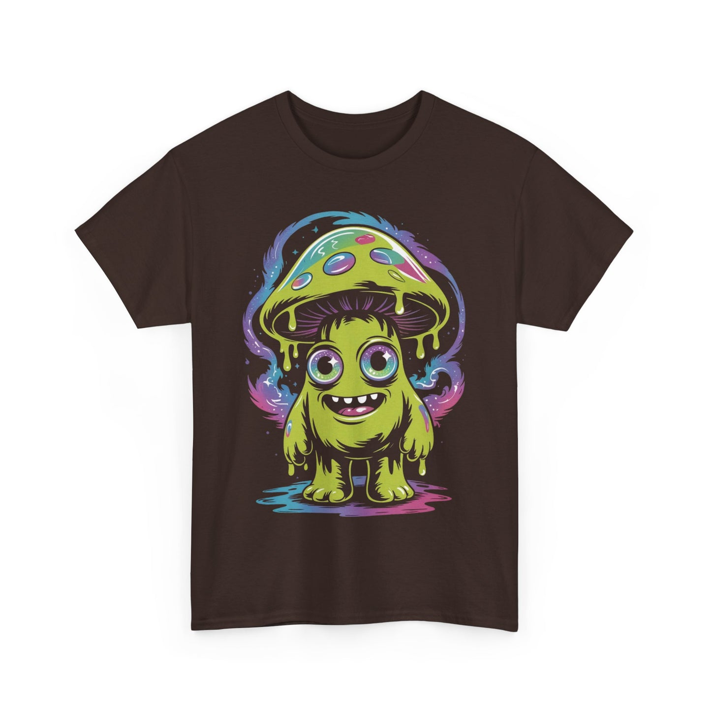 Glow-in-the-Dark Monster Tee, Quirky Graphic Shirt, Fun Gift for Kids, Halloween Costume, Streetwear Fashion