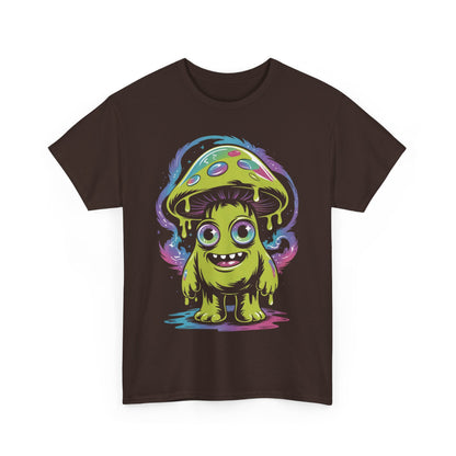 Glow-in-the-Dark Monster Tee, Quirky Graphic Shirt, Fun Gift for Kids, Halloween Costume, Streetwear Fashion