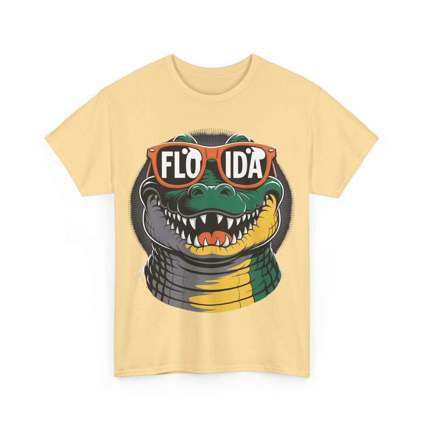 Florida Alligator Graphic Tee | Unisex Cotton Shirt, Summer Casual Wear, Gift for Florida Lovers, Beach Vibes, Fun Souvenir