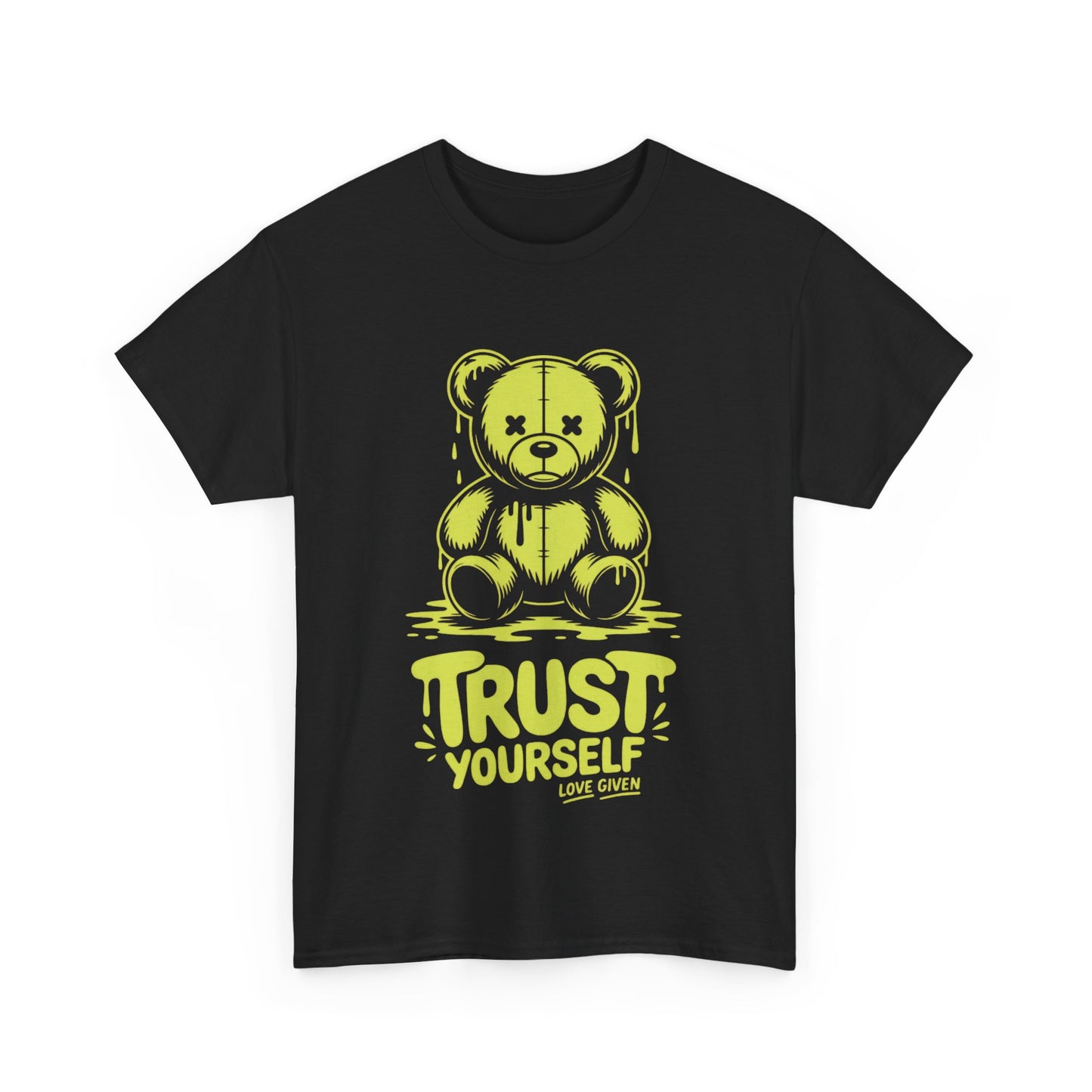 Trust Yourself Unisex Heavy Cotton Tee, Motivational Graphic T-Shirt, Casual Wear, Self-Love Gift, Inspirational Apparel