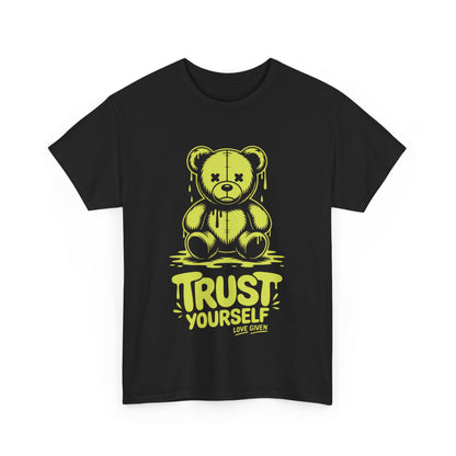 Trust Yourself Unisex Heavy Cotton Tee, Motivational Graphic T-Shirt, Casual Wear, Self-Love Gift, Inspirational Apparel