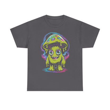 Glow-in-the-Dark Monster Tee, Quirky Graphic Shirt, Fun Gift for Kids, Halloween Costume, Streetwear Fashion